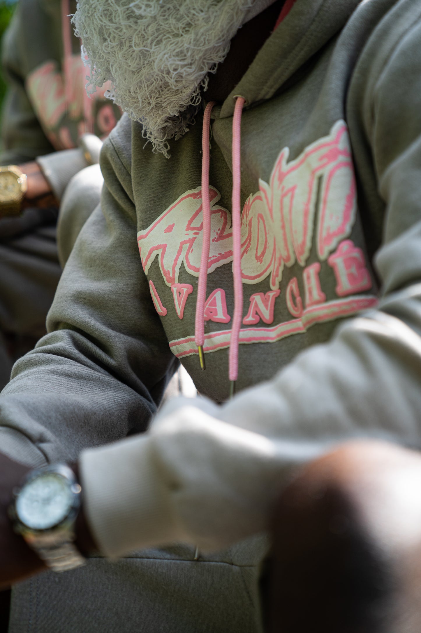 Avonti Perma - Pink / Grey Tracksuit Men