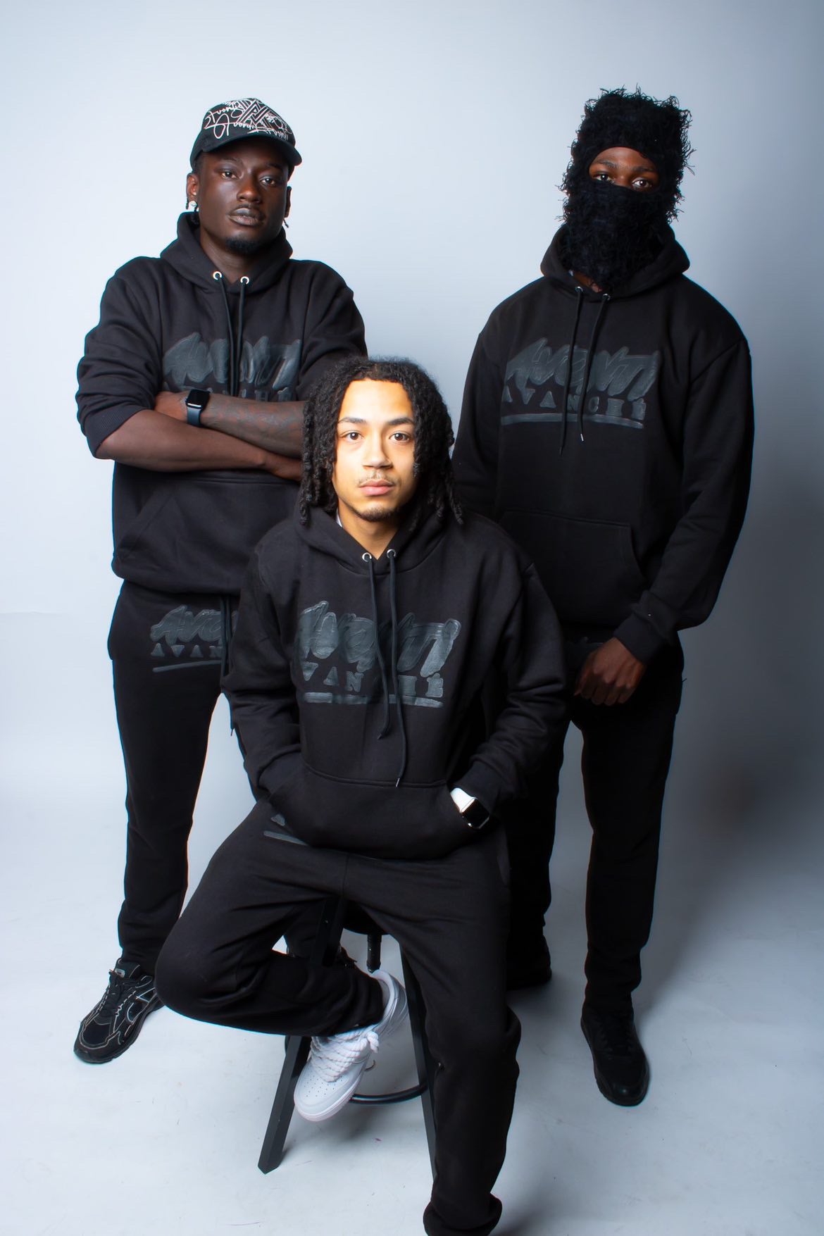 Avonti Full Black Perma Tracksuit - Men’s