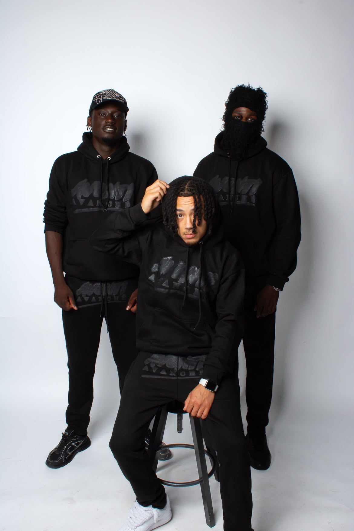 Avonti Full Black Perma Tracksuit - Men’s